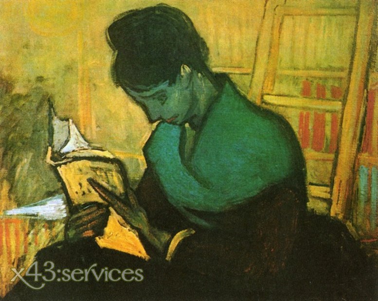Vincent van Gogh - Die Romanleserin